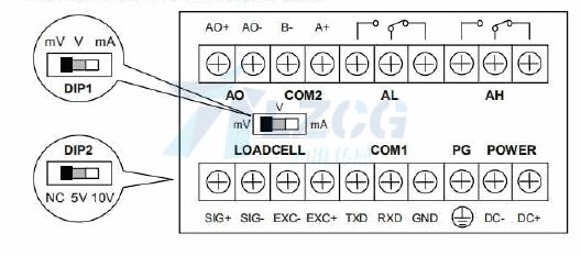 通用測力顯示控制儀表LZ-801E(圖3)